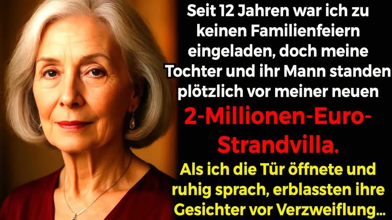 Nach 12 Jahren ohne Einladung zu Familienfeiern tauchten sie plötzlich in meinem luxuriösen Haus..