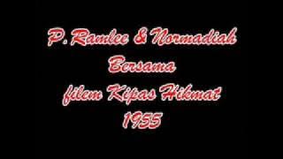 P.Ramlee & Normadiah - Bersama (filem Kipas Hikmat 1955)