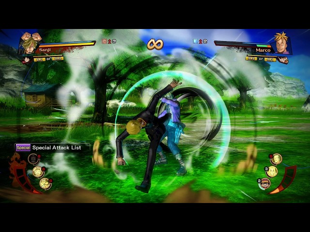 J-STARSＶＳ 海賊無双3 BURNINGBLOOD Sanji vs Marco (Hardest AI) One Piece Burning Blood - YouTube