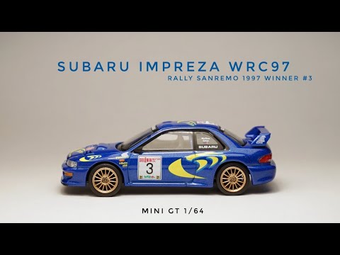 新作でSUBARUの最強ラリーマシン登場！MINI GTの作りをチェック