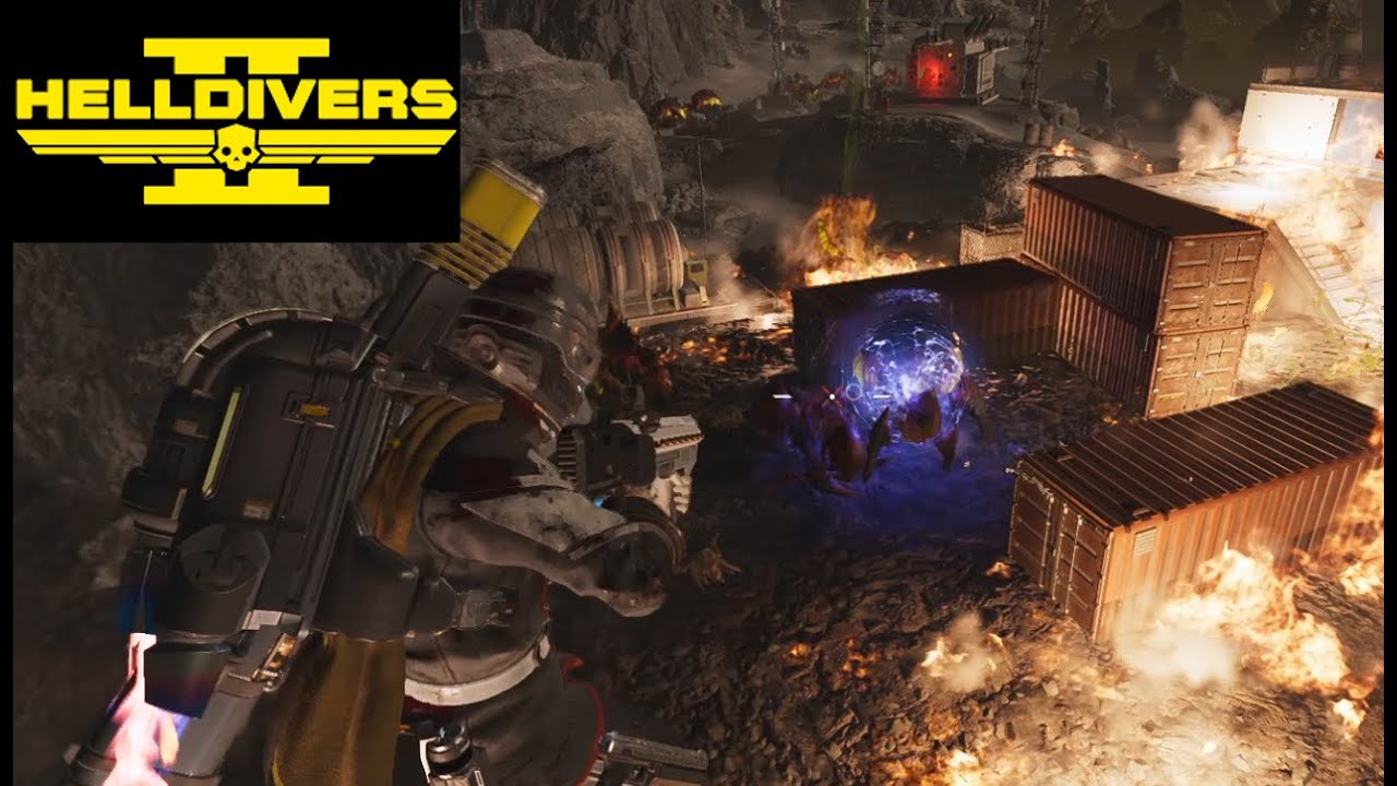 Комбинация плазменного карателя на ховерране — ОТЛИЧНАЯ защита от разрывных напряжений — Helldive...