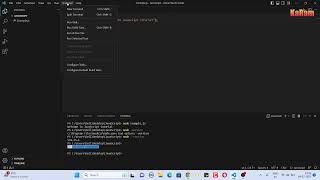 How to run javascript program in visual studio code *Easy*