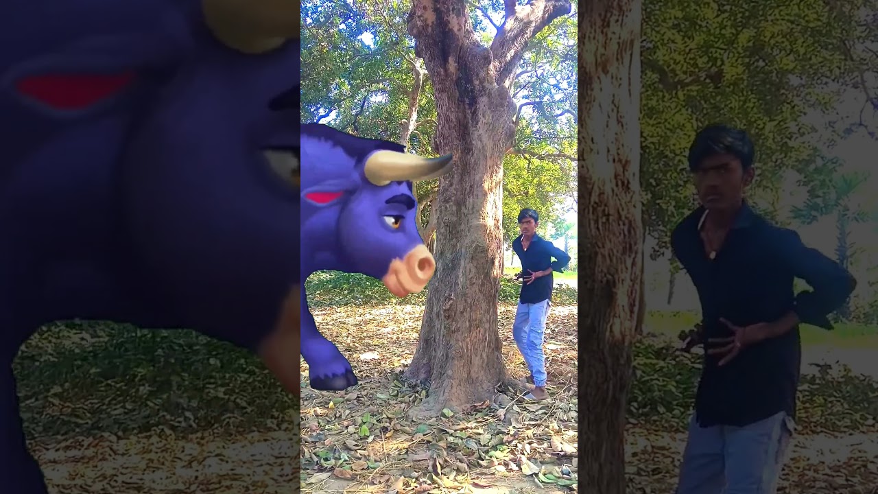 ￼ Yaar Tera hero khalaynk ho gaya / tree ke under Ghushne wala animals video 