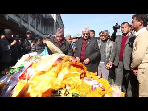 रंगकर्मी विष्णुभक्त फुयाँललाई अन्तिम श्रद्धाञ्जली