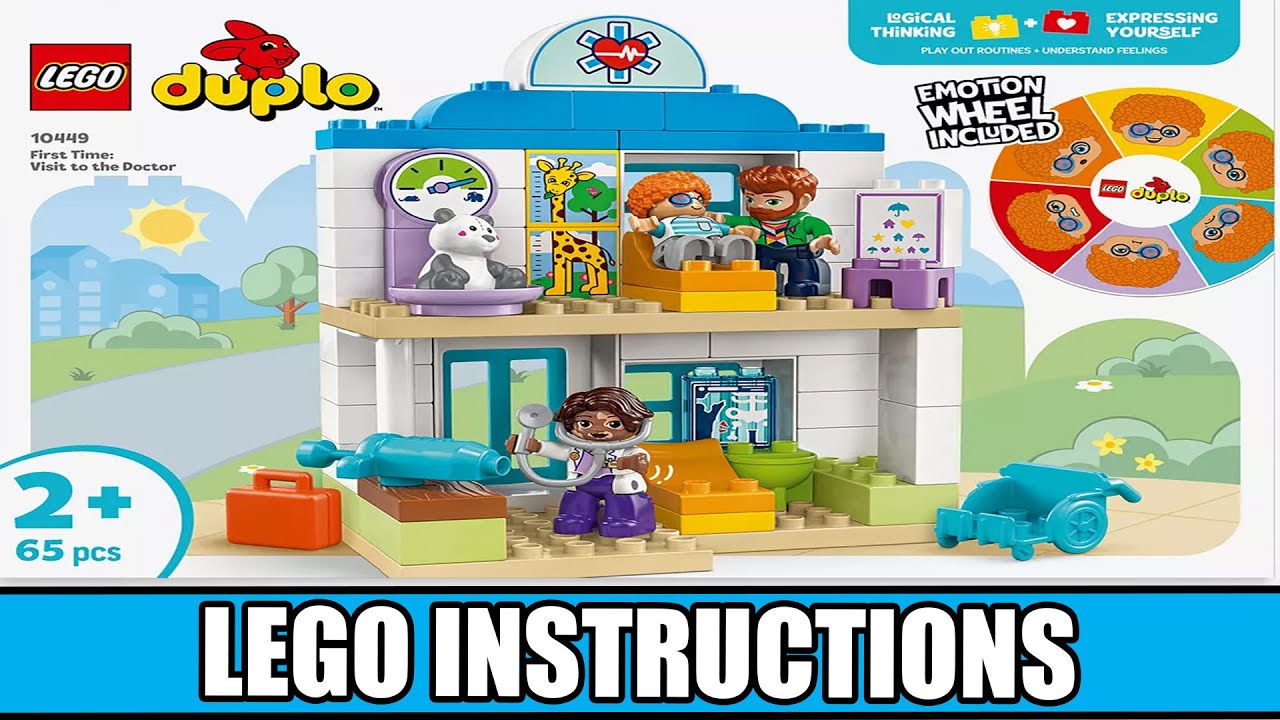 Duplo - First Time: Visit with the Doctor - First Time LEGO instructions