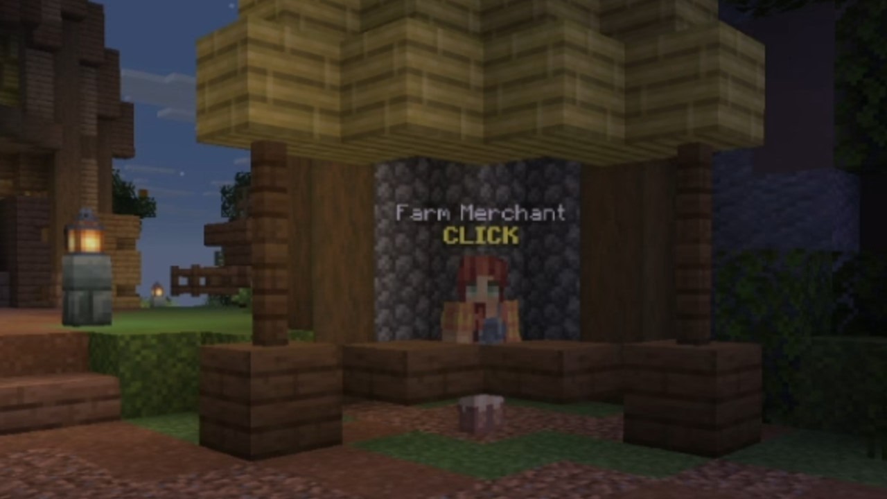 Hypixel Skyblock - Where to Find the Farm Merchant (New Hub) - YouTube