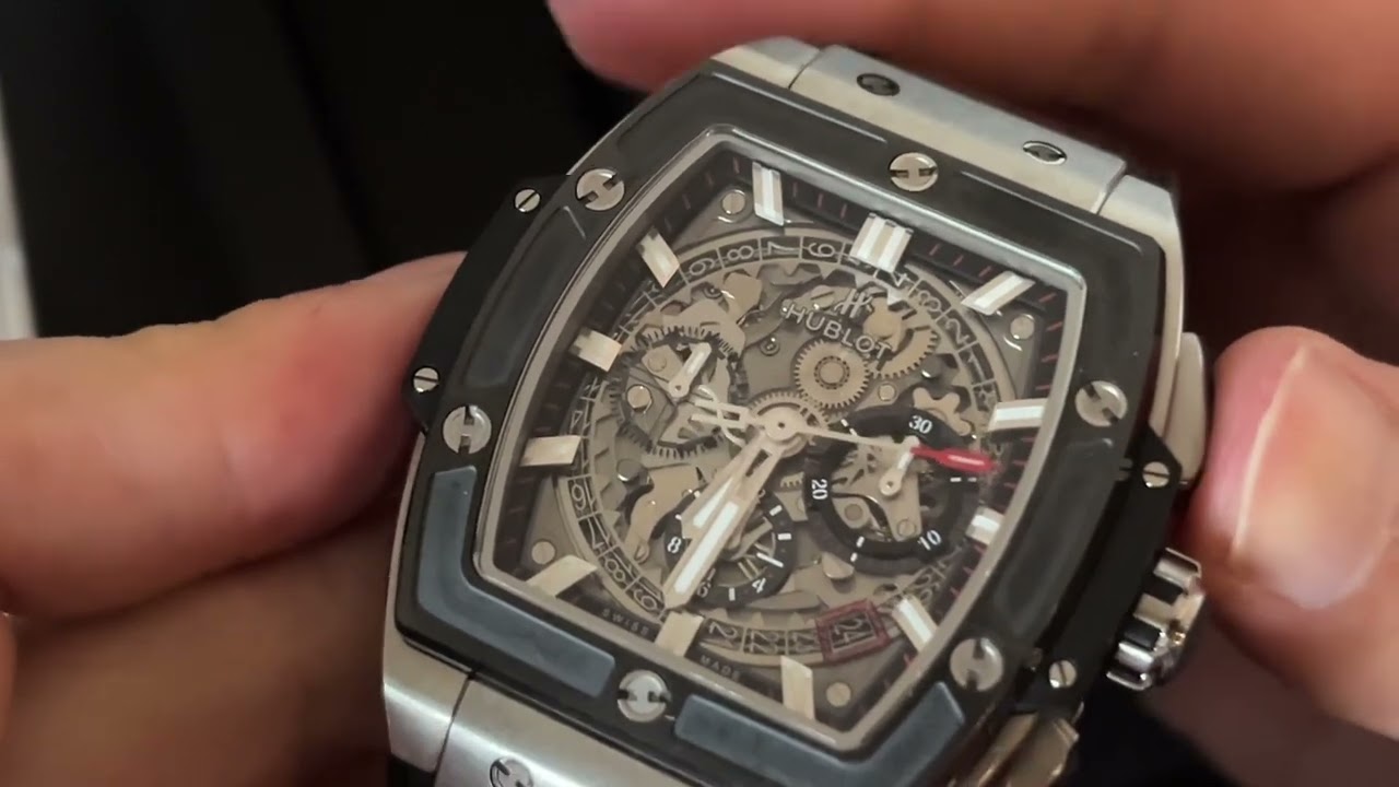 Inspecting Hublot Spirit of Big Bang