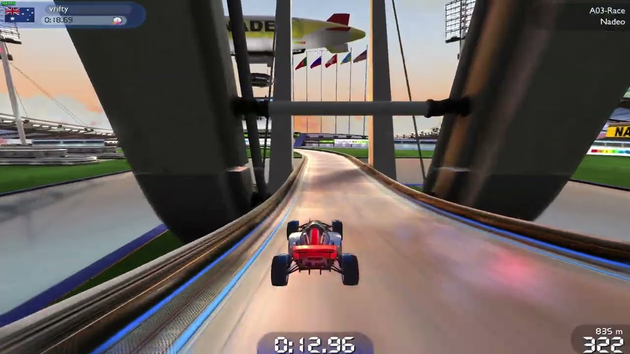 A03-Race (18.67) | Trackmania Nations Forever