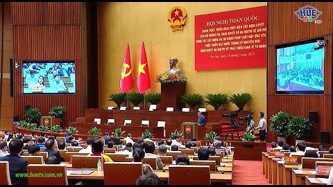 Hội nghị toàn quốc quán triệt, triển khai thực hiện NQ số 66 và NQ số 68 của Bộ Chính trị