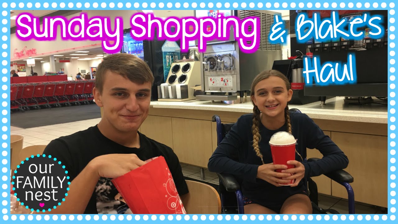 SUNDAY SHOPPING & BLAKE'S CLOTHING HAUL