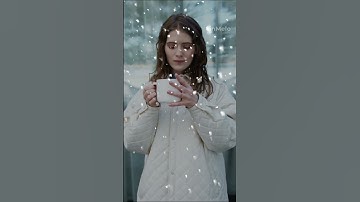 ❄️Recommend everyone to use this realistic snowfall template in inMelo!