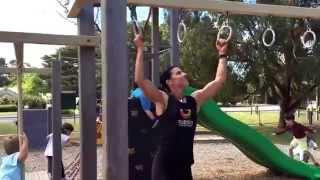 Bleggfit Ring/Monkey Bar Swings