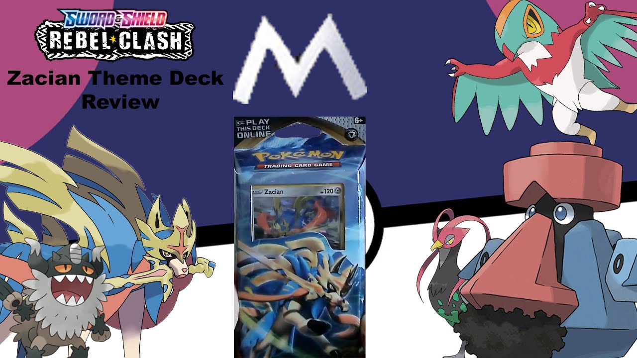 Pokemon Rebel Clash Zacian Theme Deck Review