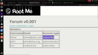Root Me || XPath injection - Authentication 