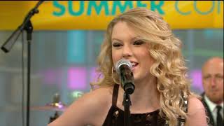 Taylor Swift - Our Song - Good Morning America 2008