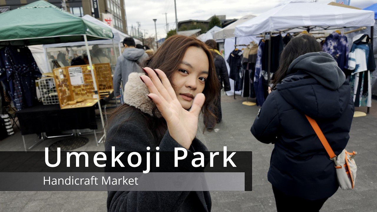 Kyoto’s Best Weekend Market! 🧶 Umekoji Park Handicraft Market | Hidden Gems