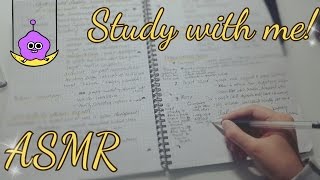 ASMR~Study with me! /Soft Whisper/Paper/Writing Sounds screenshot 3