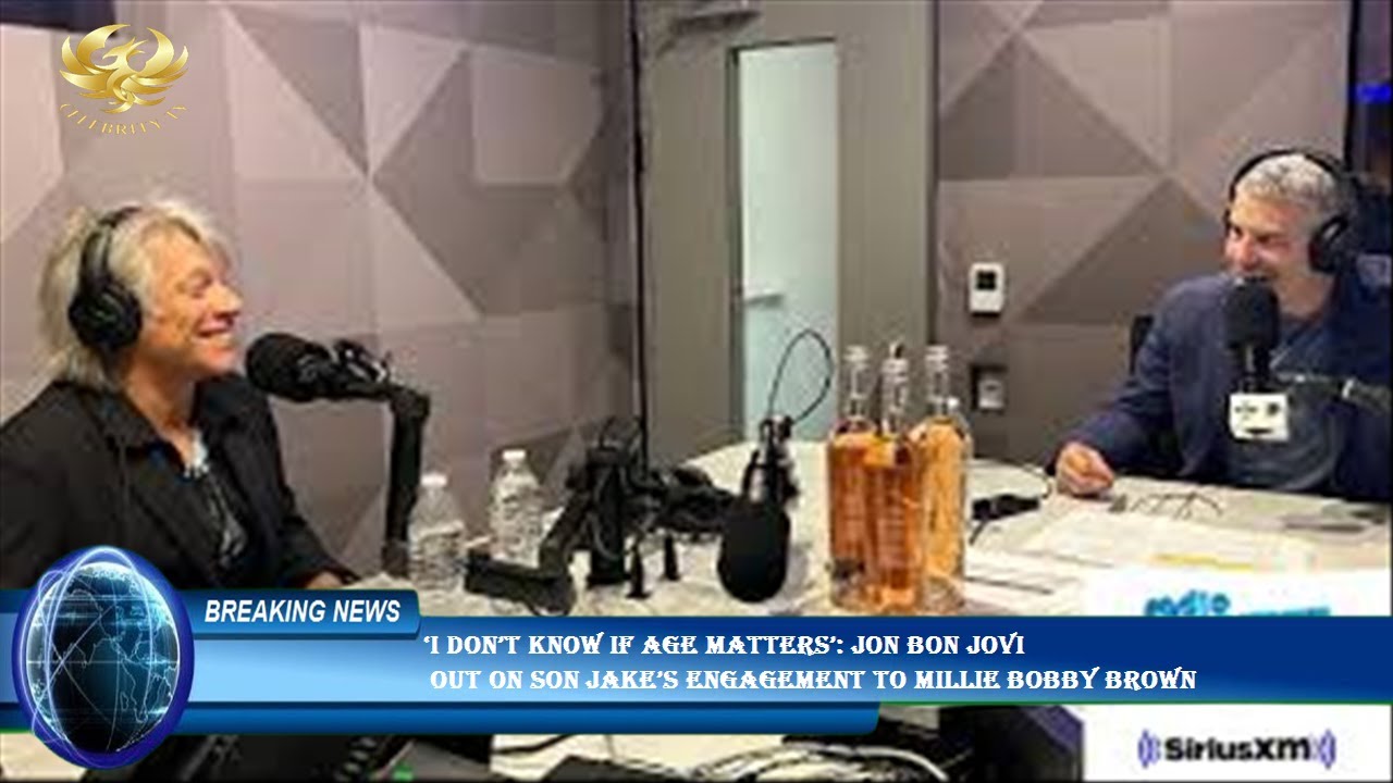 ‘I don’t know if age matters’: Jon Bon Jovi  out on son Jake’s engagement to Millie Bobby Brown