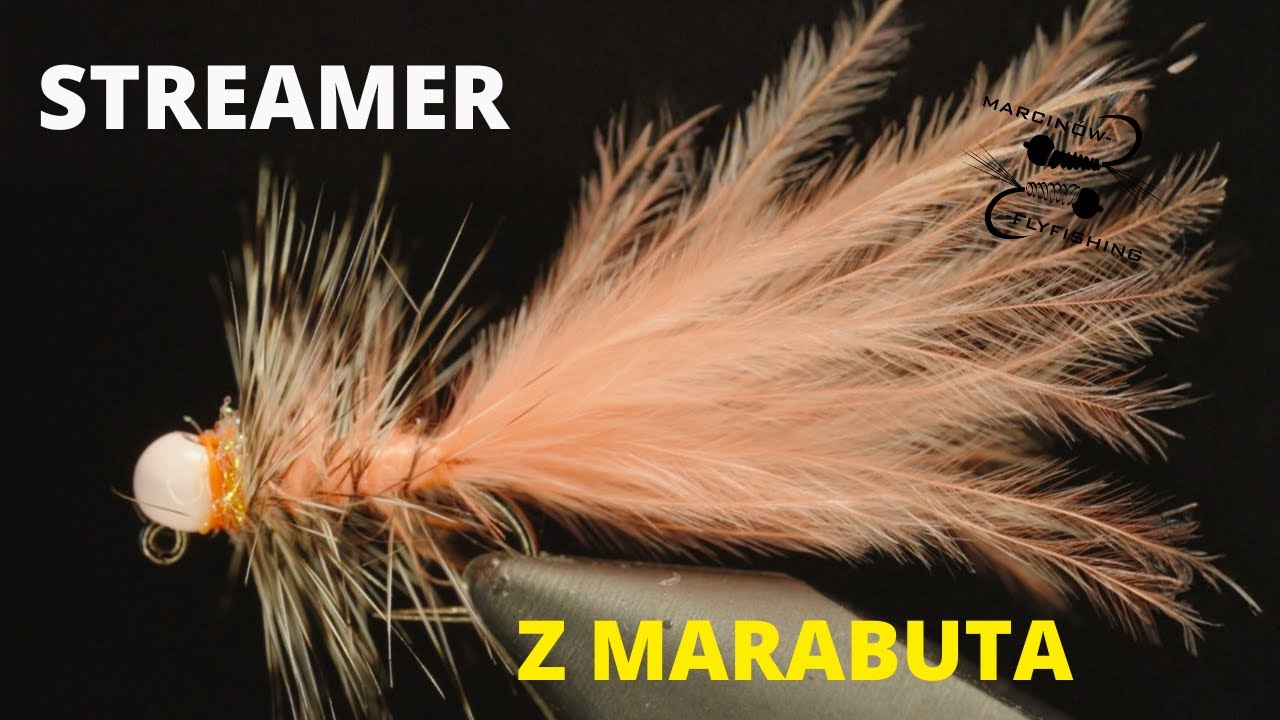 Jak zrobić streamera z marabuta | Proste wędkarskie rękodzieło krok po kroku