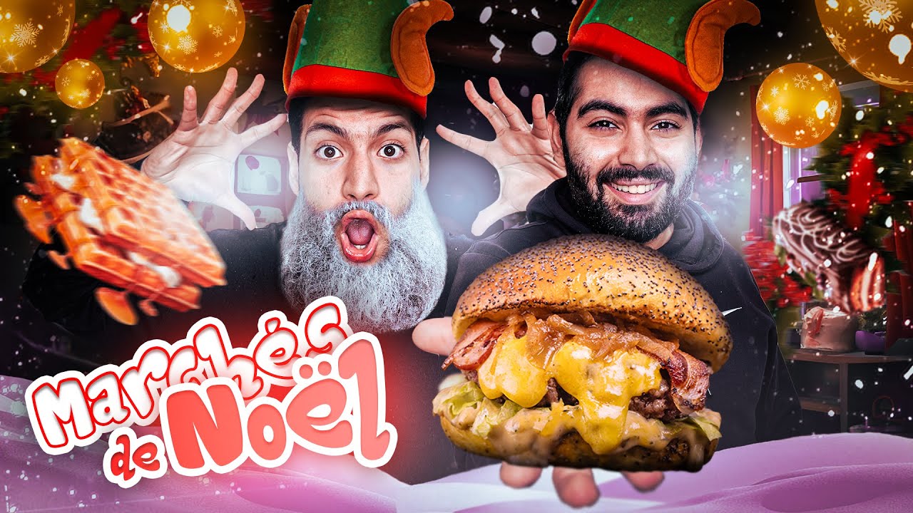 On TESTE la NOURRITURE des MARCHÉS de NOEL !! ( grave surpris)