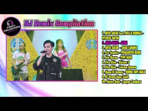 NYEKSO BATIN -  ARYA GALIH FT DELLA MONICA || KOMPILASI TERBAIK 2024 || (LYRIC VIDEO)