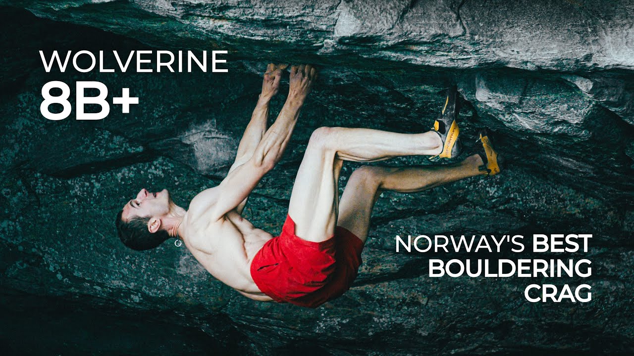 Wolverine 8B+ | Norway's Best Bouldering Crag | Adam Ondra