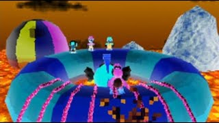 Mario Party DS Minigames But Inverted Colors