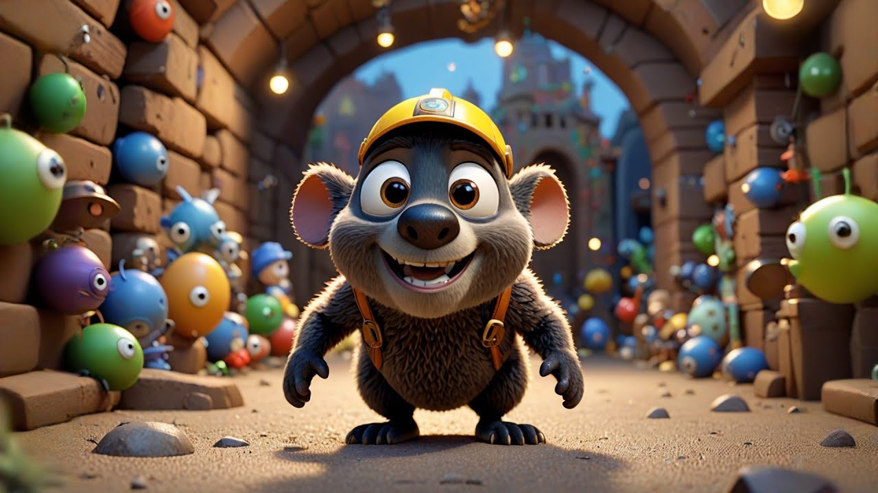 Max the Mole Finds a Tunnel + More Nursery Rhymes & Kids Songs