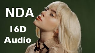 Billie Eilish - NDA (8D/16D Audio)