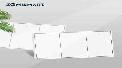 Zemismart Zigbee Push Wall Light Switches Work with Tuya Alexa Google Home Smartthings via hub 1 2