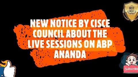 New Notice released by the CISCE Council | ISCE & ISC  | ABP ANANDA|    | Swapnil Mehta |