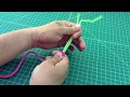 Basic Knots - Sheet Bend - TheSmokinApe