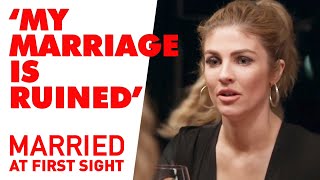 Booka claims her 'marriage is ruined' after Feedback Week activities | Married at First Sight 2021