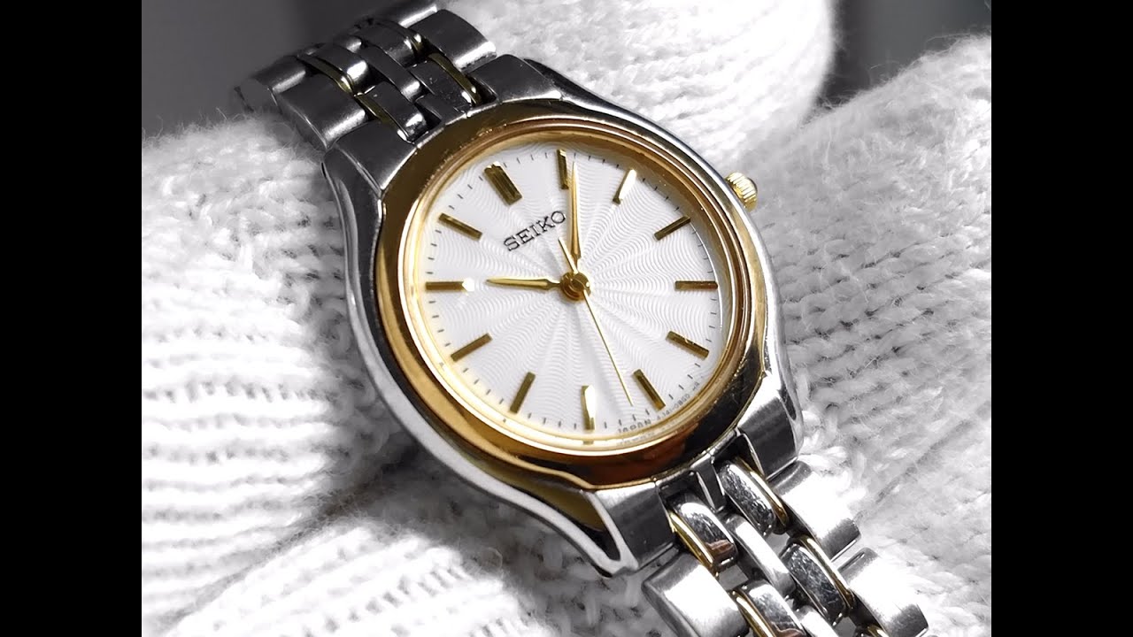 SEIKO 4J41-0030 Quartz Wrist Watch - YouTube