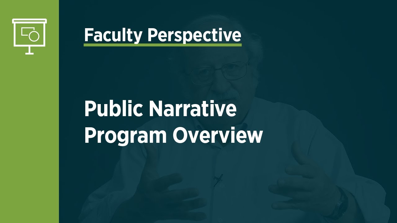 Public Narrative Program Overview - YouTube