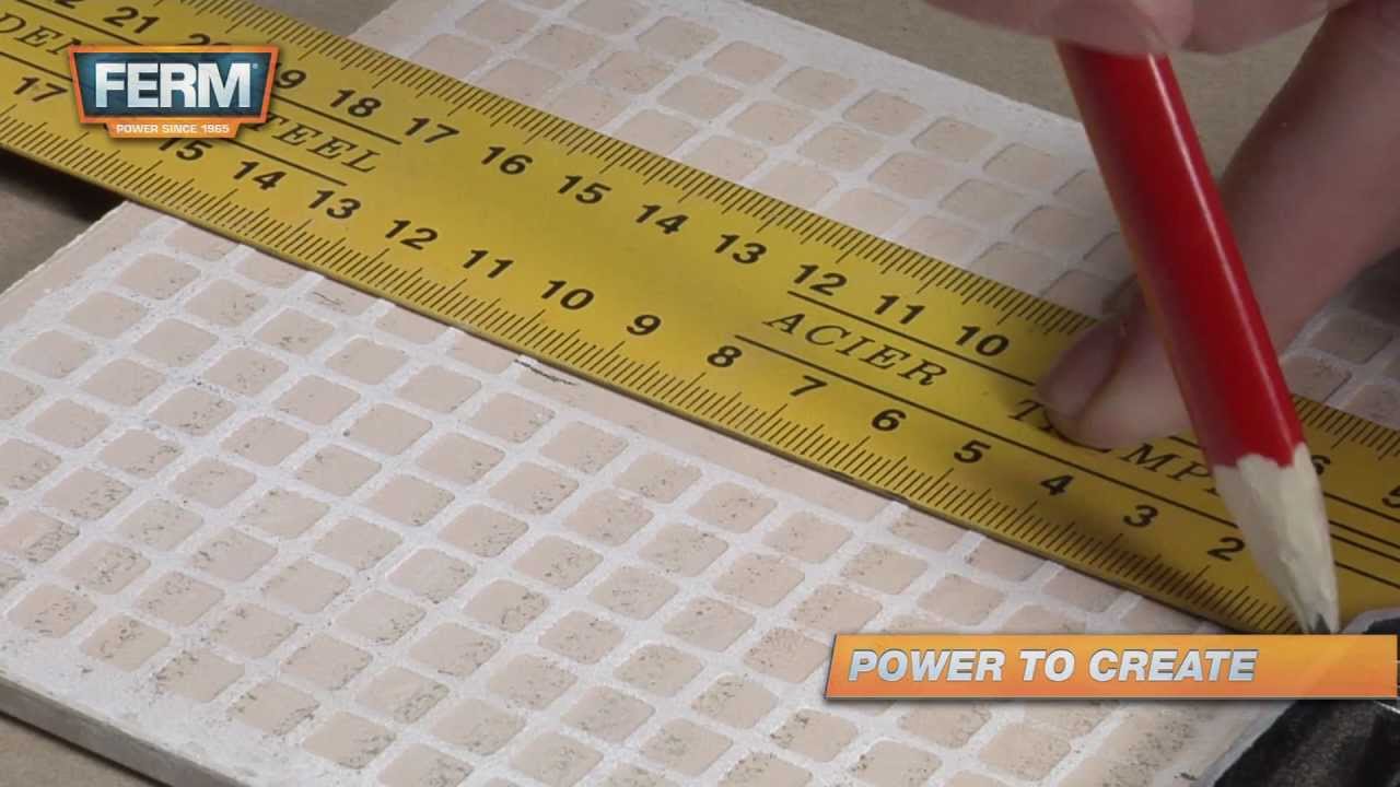 How to cut, place and caulk tiles YouTube