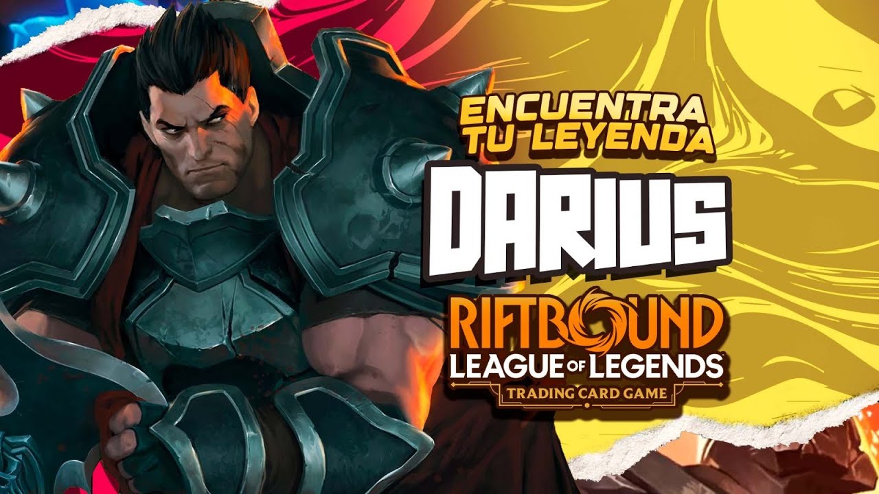Encuentra tu leyenda!! Darius 🔴🟡 Riftbound League of Legends TCG - YouTube