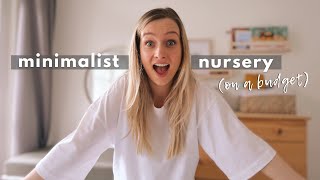 The Smallest Bedside Nursery Tour | Minimalist | European Style