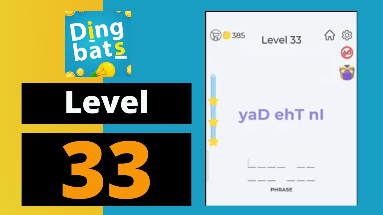 Dingbats level 33 yad eht ni solution
