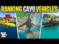 Ranking Every Cayo Perico Approach Vehicle From Worst to Best in GTA Online