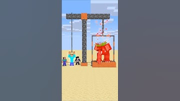 HELP Herobrine To Power Up And Pull The Strongest - KPOP DEMON HUNTERS #friendship #shorts #anime