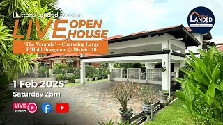 LIVE Open House - 'The Veranda': Charming Large F'Hold Bungalow @ District 10