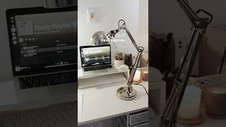 Study With Me Shorts | Desk Upgrade - Unboxing Ikea Lamp #shorts #youtube #studymotivation #unboxing