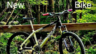 Pine Hill - Rutland Vermont - Got My Old Mountain Bike Back And Testing IT On The Trails...