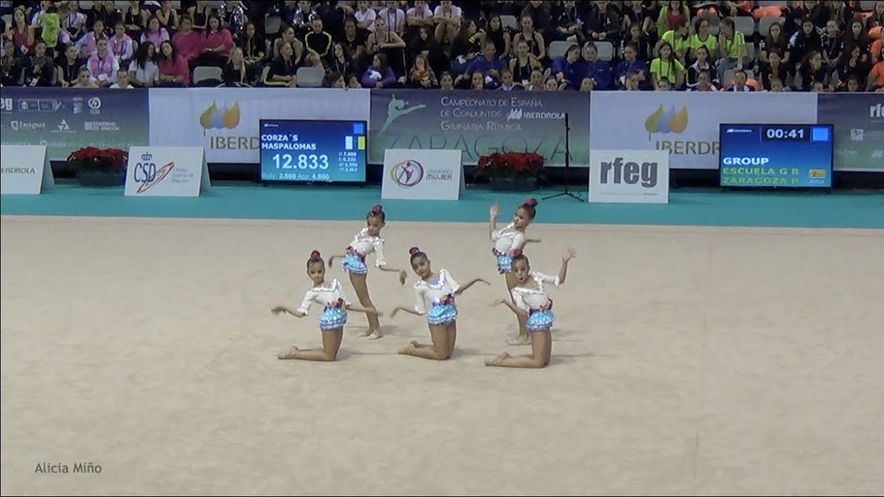 Escuela GR Zaragoza P Benjamín, Cto. de España Conjuntos Zaragoza 2019