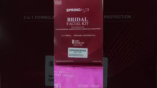 bridal facial kit. glowing. shining skin #acnefacial #latestinbeautylineupproducts