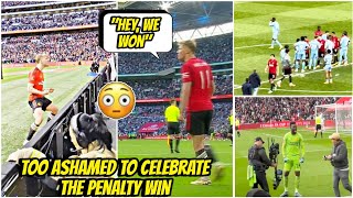 😭Manchester United players felt embarrassed apart from Hojlund who celebrated alone