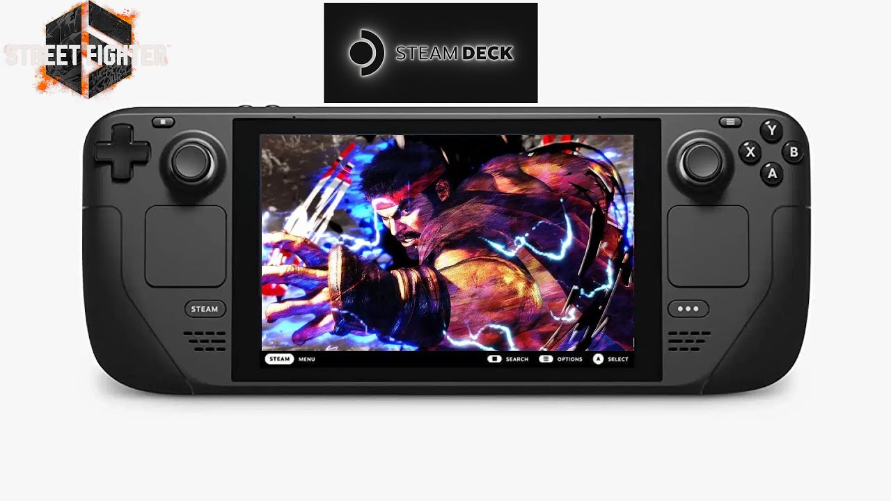 Street Fighter 6 On Steam Deck OLED