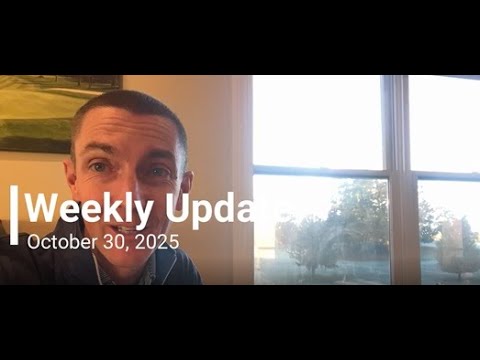 Weekly Video Update Oct 30 - YouTube