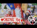 Christmas at SANTA CLAUSE Village, Rovaniemi | Reindeer Sleigh ride in Lapland